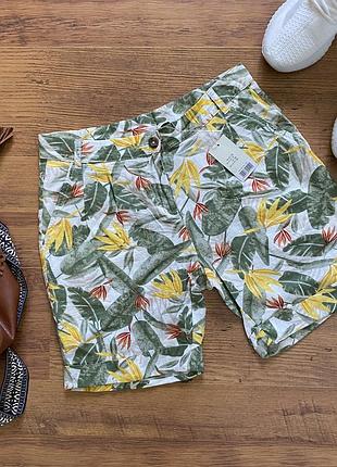 Женские шорты esmara хлопок лен