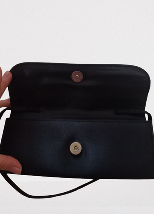 Клатч tu сумочка черная чёрный кошелек в стиле prada louis vuitton guess кошелёк гаманець сумка3 фото