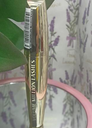Туш для вій l'oreal volume million lashes об'єм мільйона вій чорна1 фото
