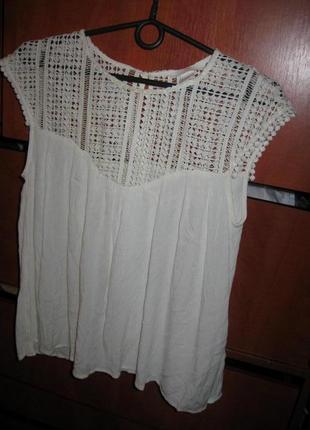 Блуза молочная