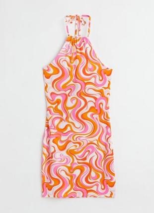 Сукня з вирізом халтер2 фото