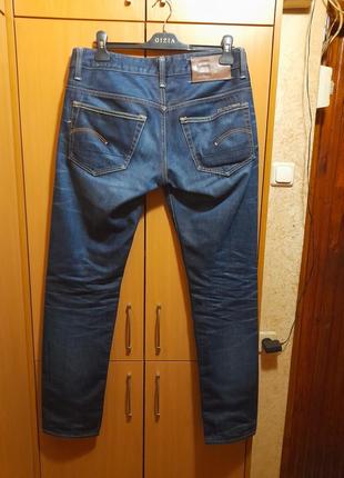 G star джинсы темно-синие  с разводами  р.31/324 фото