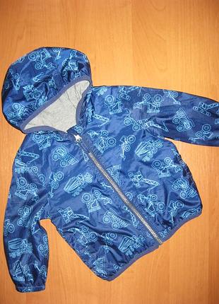 Ветровка "mothercare" размер 6-9 мес. рост 73 см.