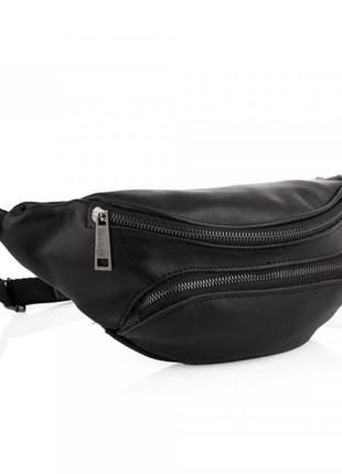 Поясная сумка из натуральной кожи с карманом ga-30351-3md бренд tarwa