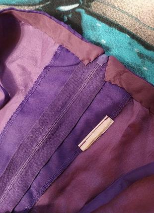 Фіолетовий плаття сарафан довгий на тоненьких брителях  по фігурці дуже гарне, довге9 фото