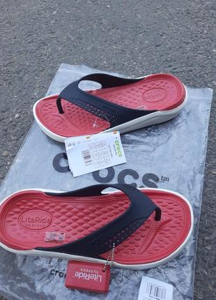 Женские вьетнамки  crocs literide  205182