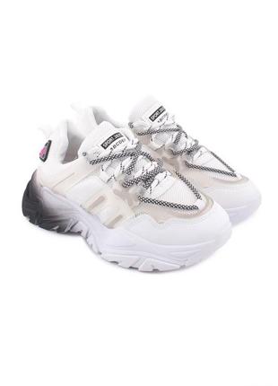 Круті кросівки підошва переходять з білого в чорний колір ефект потертості забарвлення амбре різноко