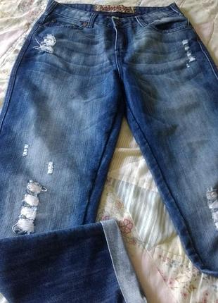 Джинсы бойфренд denim co 10/381 фото