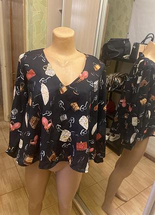 Блуза з розрізами 2