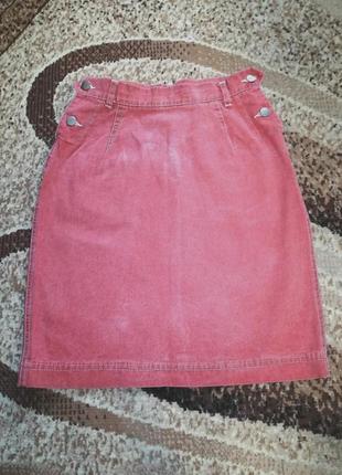Спідничка спідниця юбка юбочка джинсова джинсовая1 фото