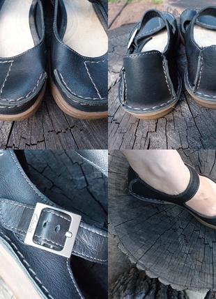 Clark's туфлі мешти сандалі шкіряні сандалії босоніжки9 фото