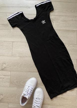 Adidas//сукня міді//спортивного фасону плаття