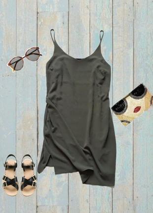 Милый сарафан цвета хаки от atmosphere