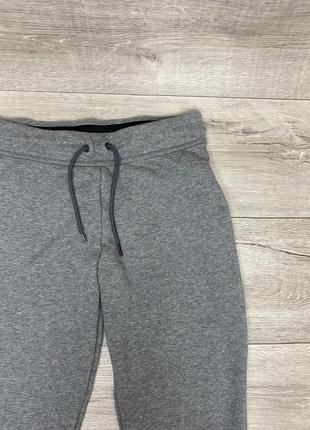 Nike modern штаны спортивные женские серые брюки8 фото