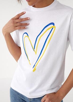 Патріотична футболка oversize💙💛