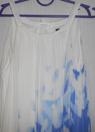 Красивая туника платье сарафан гофре плиссе apt.9 размер us 12 или l5 фото