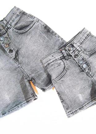 Распродажа!!! высококачественные модные и стильные джинсовые шорты для девочки, стрейчевые (турция).4 фото