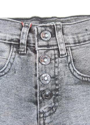 Распродажа!!! высококачественные модные и стильные джинсовые шорты для девочки, стрейчевые (турция).5 фото