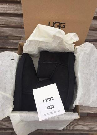 Угги ugg mini black2 фото