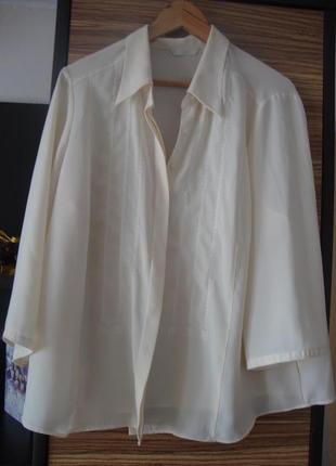Блуза с узором marks&spencer