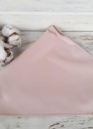 Эко-кожа косынка платок платочек эко кожа стильная тренд разные цвета косынка кожа...