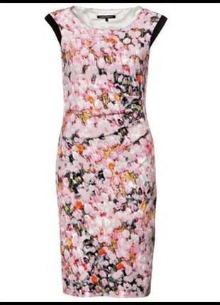 Сукня,футляр,силуетне,квітковий принт