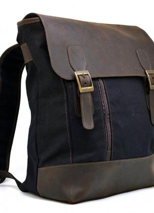 Рюкзак для ноутбука из канвас и кожи rgс-3880-3md от tarwa2 фото