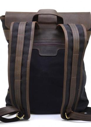 Рюкзак для ноутбука из канвас и кожи rgс-3880-3md от tarwa3 фото