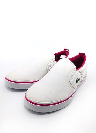 Оригінальні дитячі мокасини lacoste