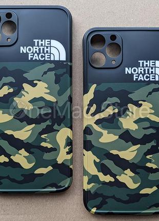 Чехол the north face для Iphone se 2 max (хаки/khaki)