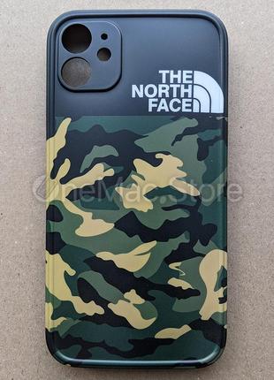 Чехол the north face для iphone 11 (хаки/khaki)2 фото