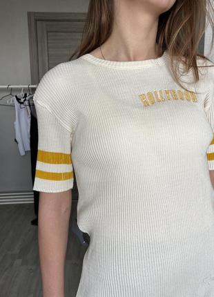 Футболка рубчик zara2 фото