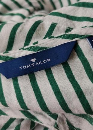 Продам рубашка женскую блузу от tom tailor 38 в полоску тельняшка3 фото