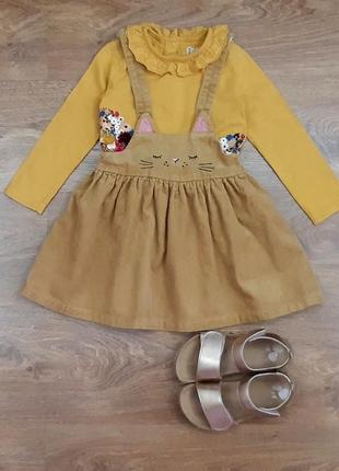 Сарафан вельветовий некст