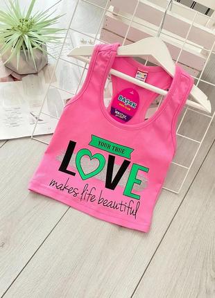 Турція ❤️ модна футболочка-топ 👌