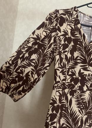Лляне плаття mango2 фото