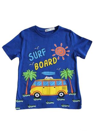 Футболка "surf board" для хлопчика в двох кольорах wewe