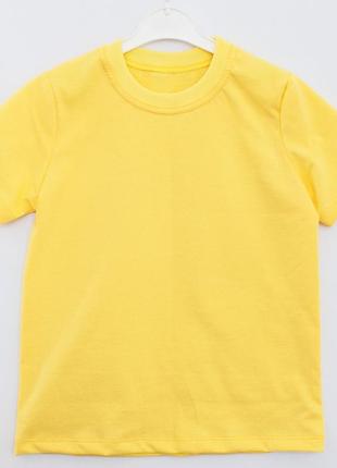 Базовые хлопковые футболки для детей, 5 цветов3 фото