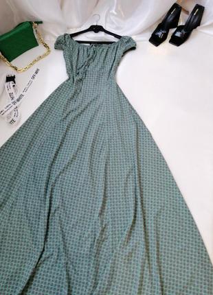 Літня сукня на підлозі можна носити у двох версіях із закритими та відкритими плечима селянського ру4 фото
