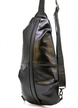 Рюкзак-слинг на одно плечо из натуральной кожи tarwa govard ga-0705-3md2 фото