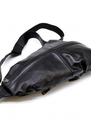 Рюкзак-слінг на одне плече з натуральної шкіри tarwa govard ga-0705-3md3 фото