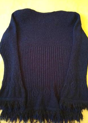 Мягкий, тёплый яркий свитерок с подплечниками, р.48-50/l-xl2 фото
