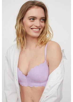 Роздільний купальник ліловий верх купальника ✨h&m✨ ліф бюст бра