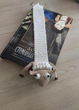 В'язана закладка "овечка"