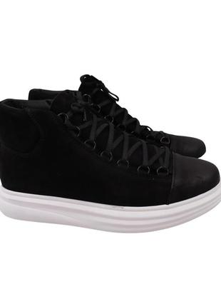 Ботинки мужские vadrus черные нубук