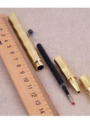 Ручка "бамбук" (цвет золото) арт. 016905 фото