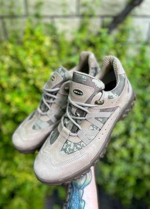 Тактические кроссовки натуральная кожа кожаные демисезонные летние осенние весенние хаки военные ботинки2 фото