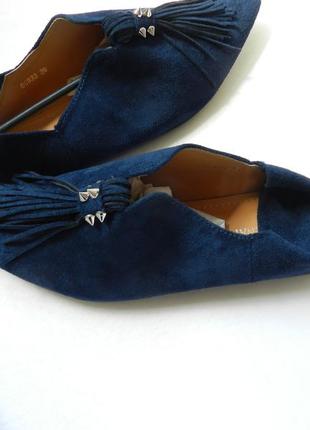 Красивие мюли балетки с мягкой пяточкой можно носить в двух вариантах как туфли и шлёпанцы в наличии6 фото
