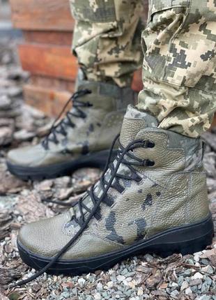 Берци чоботи черевики піксель зелені військові