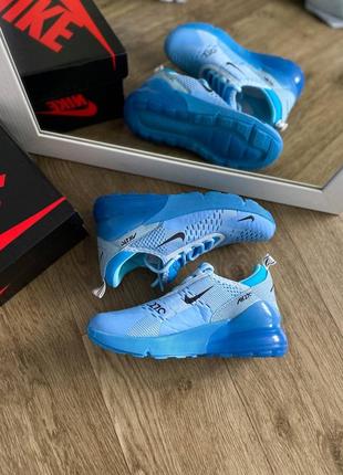 Жіночі кросівки nike air max 270 blue